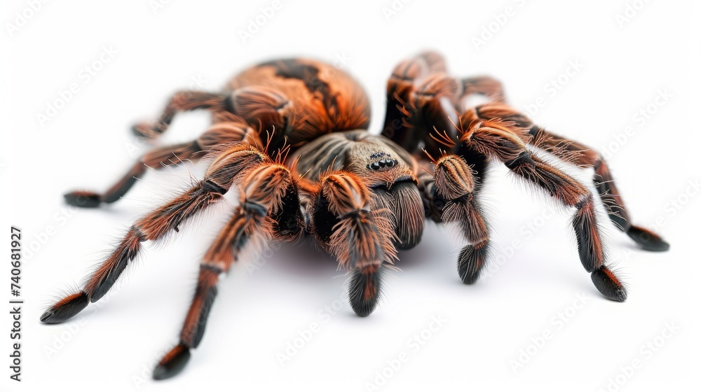 spider on a light background. spider on a light background.