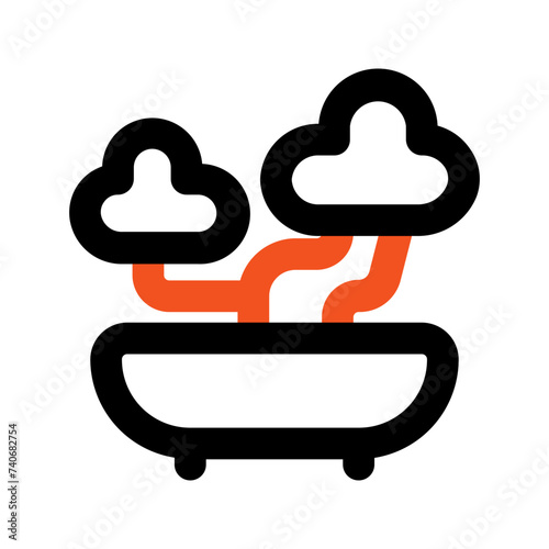 bonsai line icon