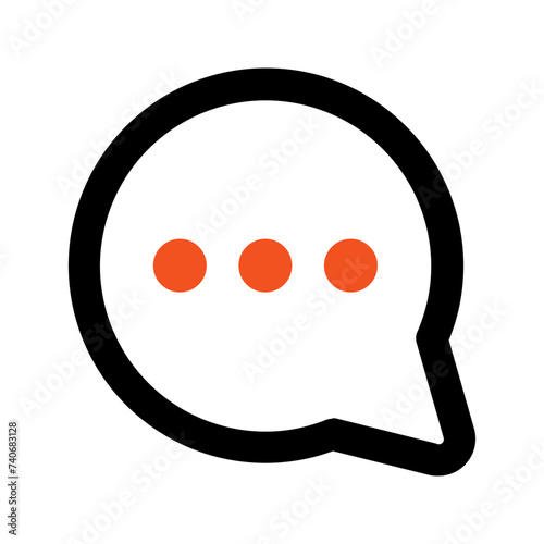 conversation line icon