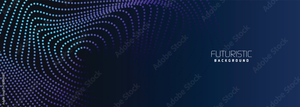 background in futuristic data technology. Halftone waves with dots. flowing dots on a dark blue backdrop. Particles of digital waves in abstraction. Background for an abstract halftone illustration background in futuristic data technology. Halftone waves with dots. flowing dots on a dark blue backdrop. Particles of digital waves in abstraction. Background for an abstract halftone illustration