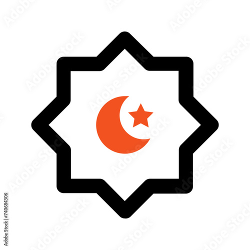 islam line icon