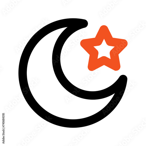 islam line icon