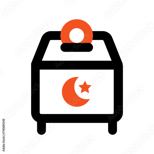 Photography infaq line icon