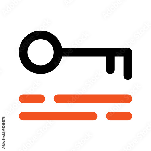 keyword line icon