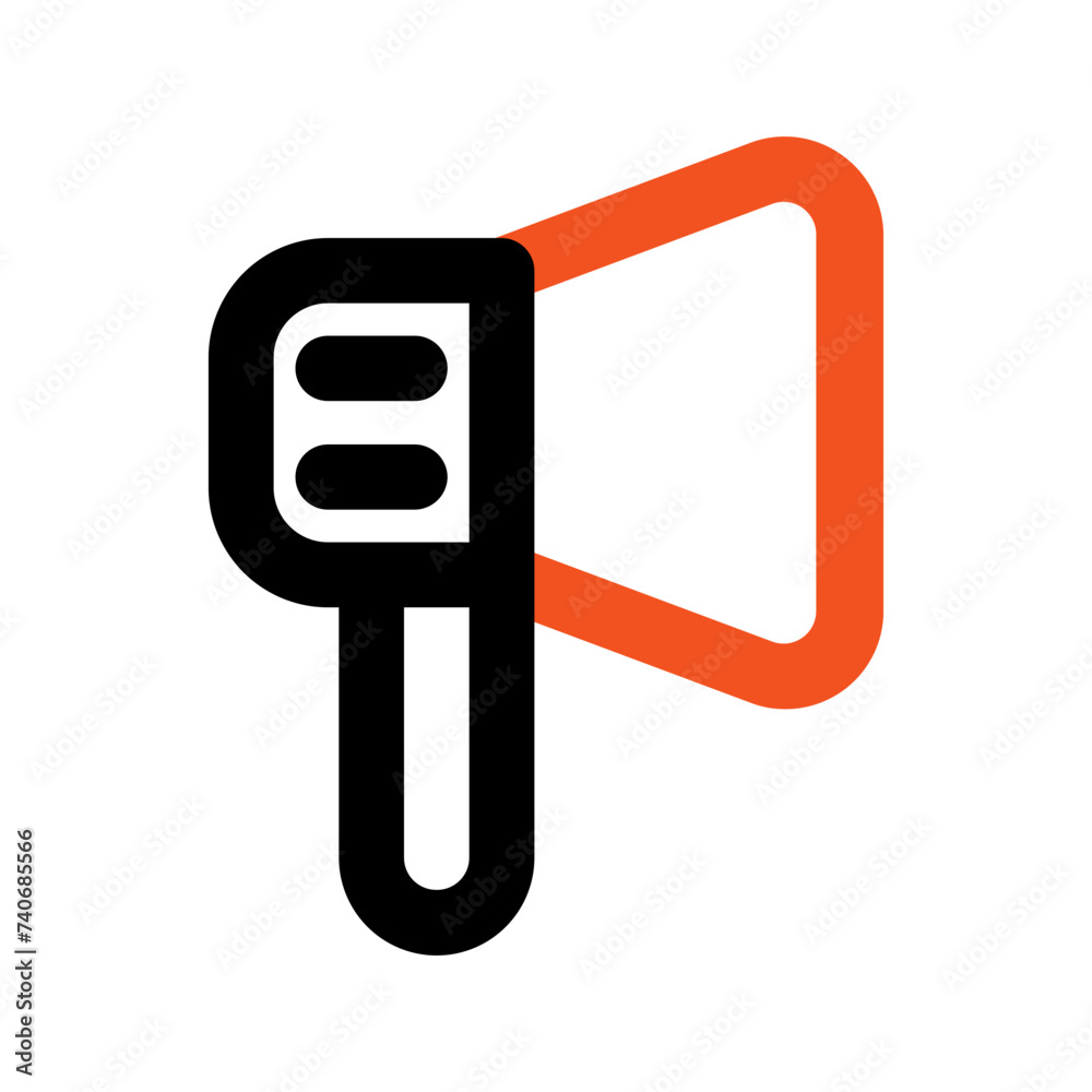 megaphone line icon megaphone line icon