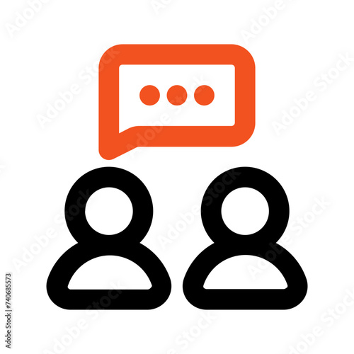 mentor line icon