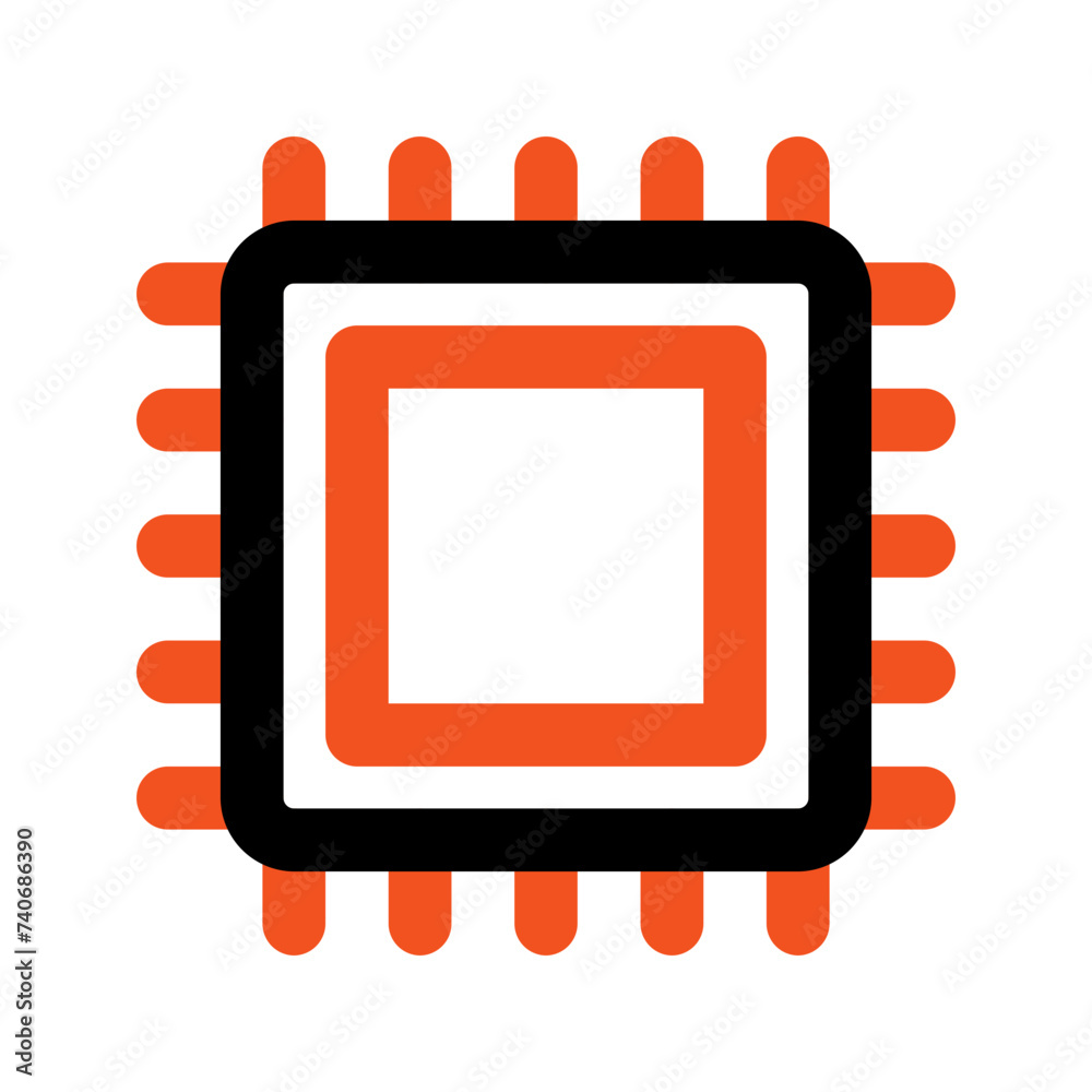 processor line icon