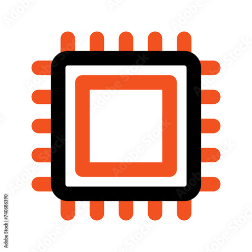 processor line icon