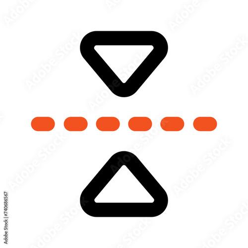 reflect line icon