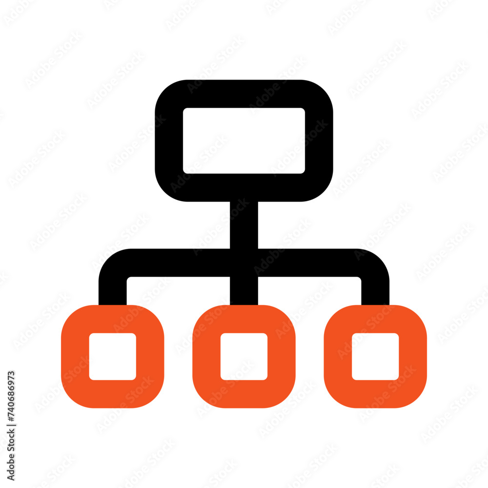 sitemap line icon sitemap line icon