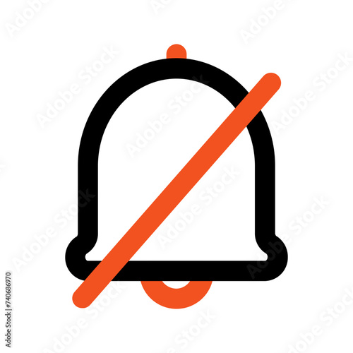 silent line icon