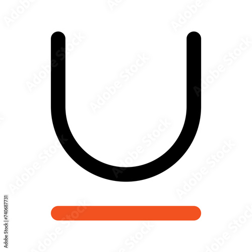 underline line icon