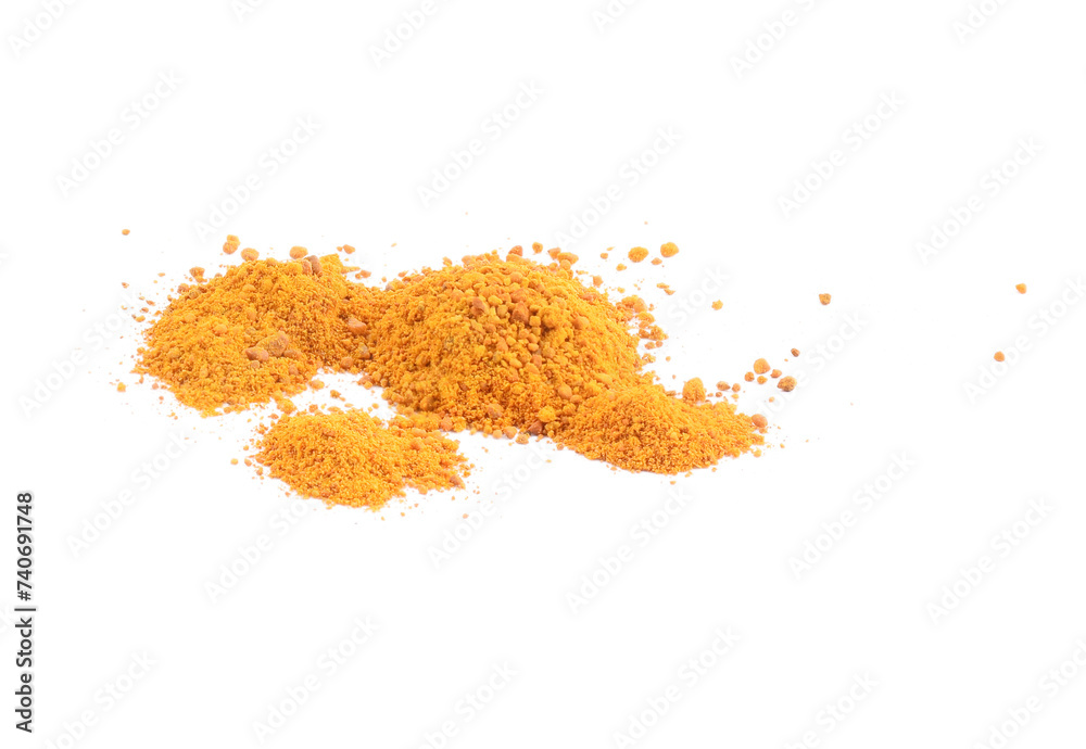Turmeric powder on transparent png Turmeric powder on transparent png
