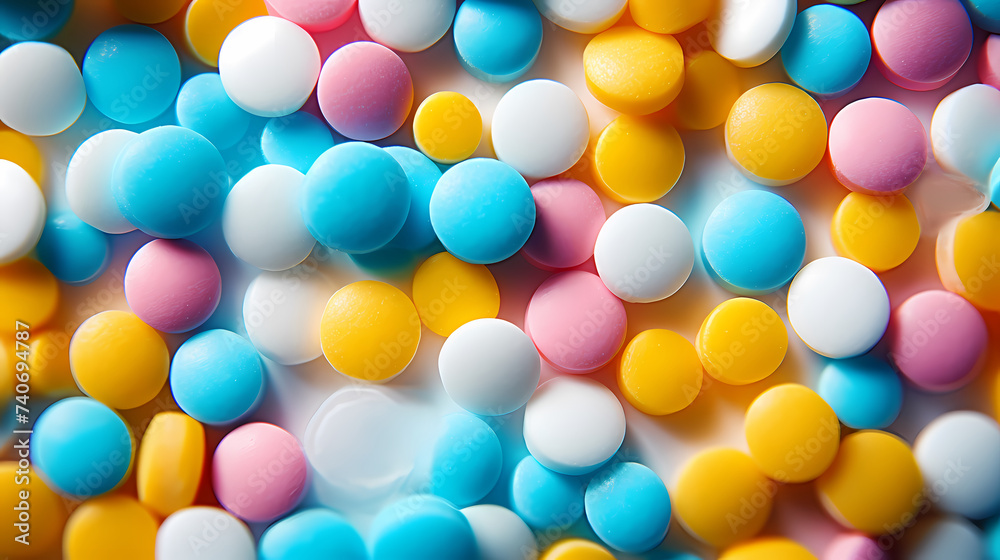 Colorful candy background Colorful candy background