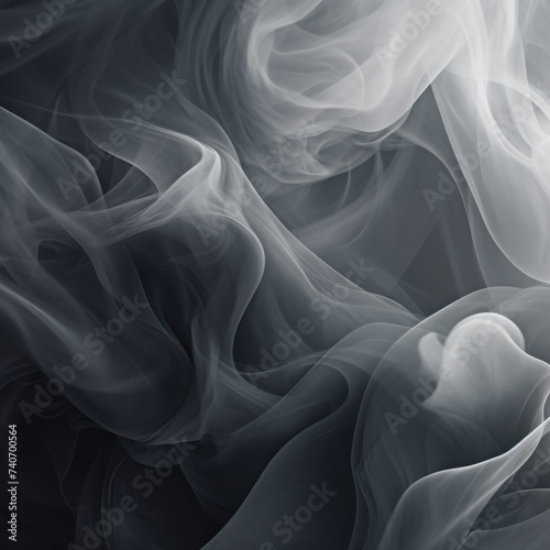 abstract grey smoke movement backdrop