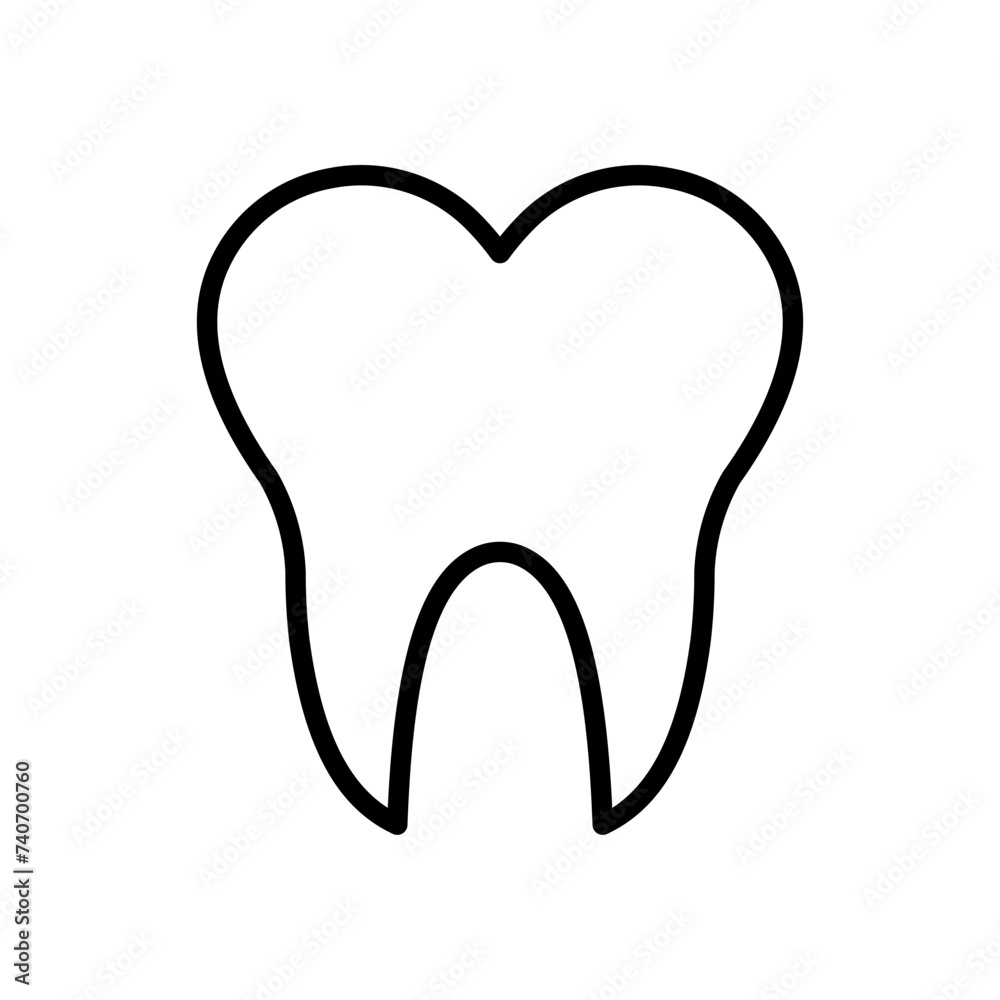 Tooth Lineart Style
Tooth Lineart Style