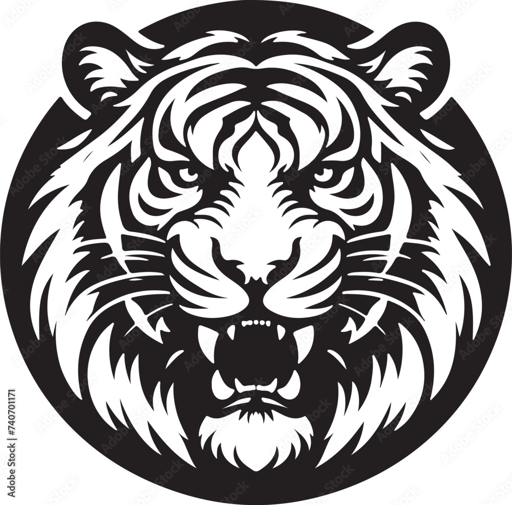 Best Tiger Head vector, Silhouette, illustration. Best Tiger Head vector, Silhouette, illustration.