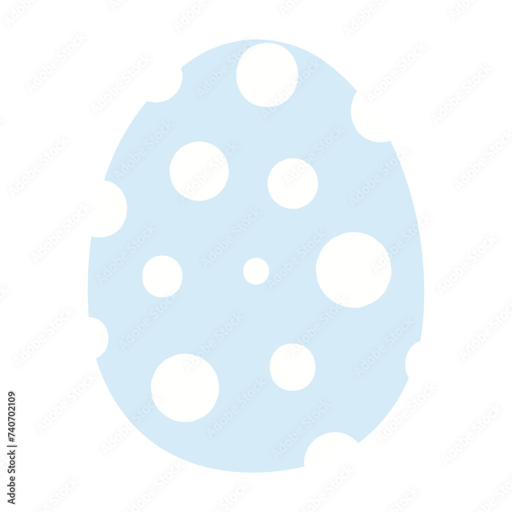 Painted Easter egg hand drawn illustration. Flat style design, isolated vector. Easter holiday clip art, seasonal card, banner, poster, element Painted Easter egg hand drawn illustration. Flat style design, isolated vector. Easter holiday clip art, seasonal card, banner, poster, element