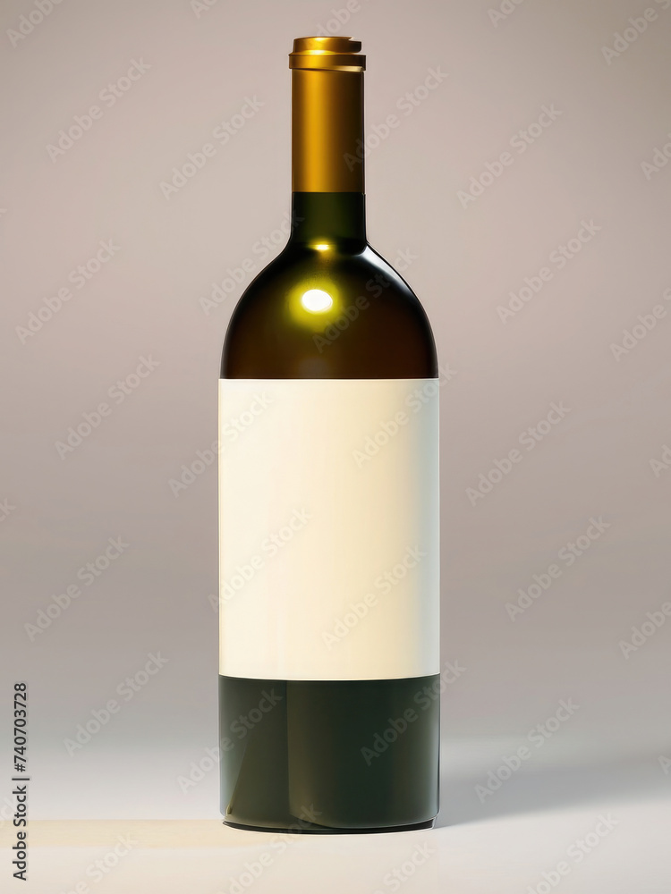 bottle of white wine bottle of white wine