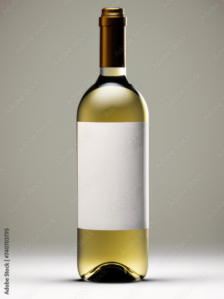 bottle of white wine bottle of white wine