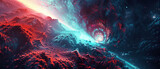 abstract space sciFi Background