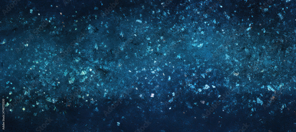 Blue glitter texture sparkling background