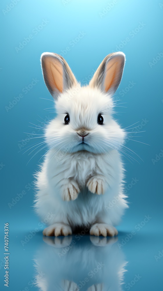 Serene Bunny Reflection Serene Bunny Reflection