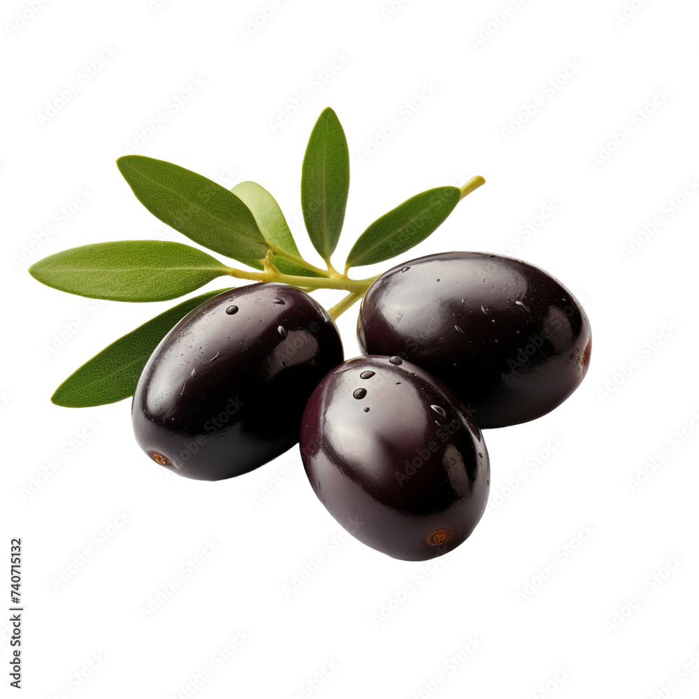 Olives isolated on transparent background Olives isolated on transparent background