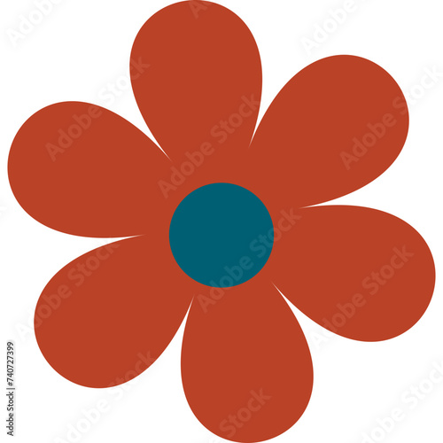 Flower Retro