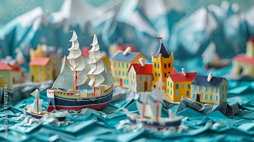 Origami Punta Arenas: Strait of Magellan & Maritime History

 photo