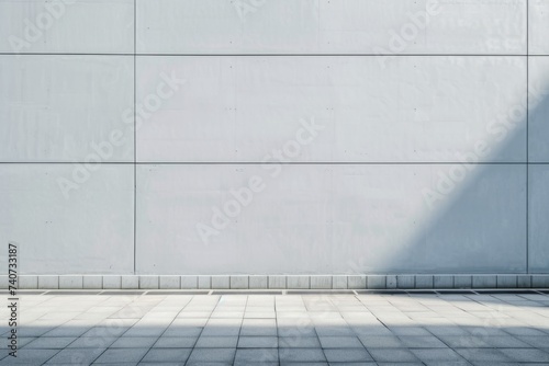 Stark shadow dividing a textured urban wall  perfect for backgrounds and graphic design elements