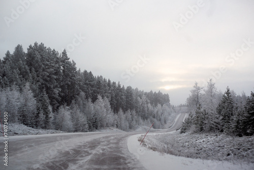 Road in winter © Robin