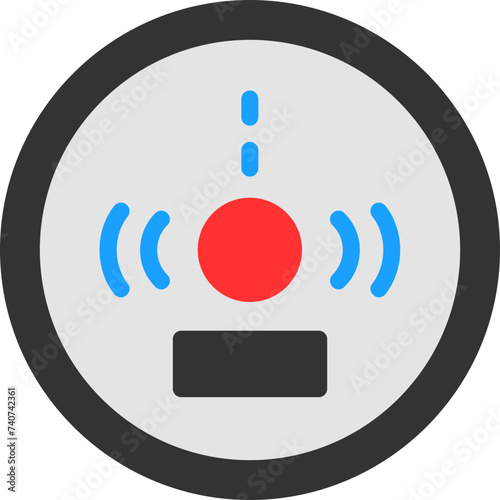Carbon Monoxide Detector Icon