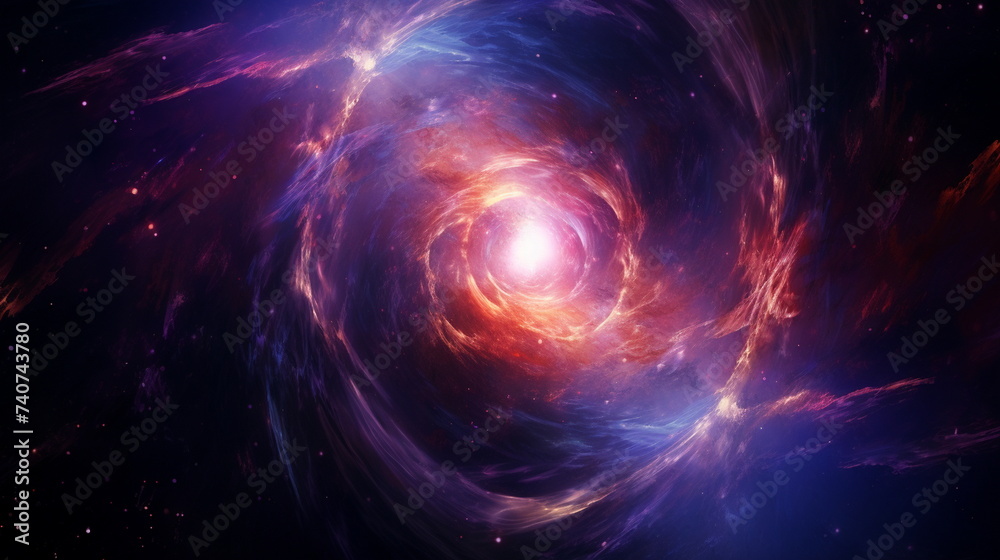 spiral galaxy background