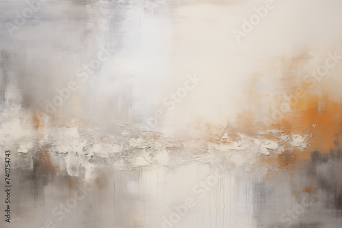 Grayscale Symphony  Abstract Art on Textured Canvas