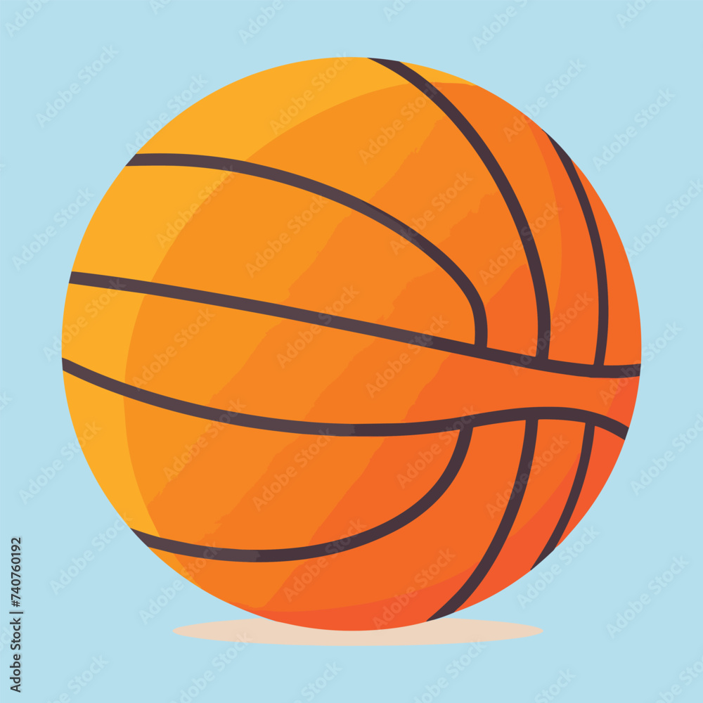 Basketball vector design illustration.
