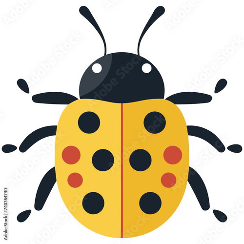 Ladybug insect and seamless vector illustration. Ladybug insect and seamless vector illustration.  © gfx_shahed