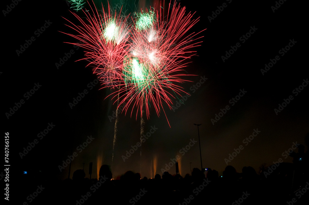 Höhenfeuerwerk