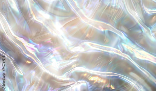 Mother-of-pearl background with swirl pattern. Different shades and colors, shine and waves , photo background with copyright