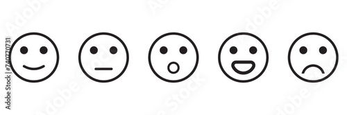 Emoji Icon Set. Emoticons. Smile faces collection. Emotions. Funny Cartoon. Hand Gestures. Social Media. Smiling, Happy, Crying, Sad, Angry, Joyful facial expressions.