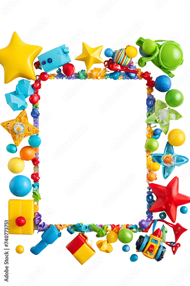 Toys Kid Border Frame PNG Transparent Background Toys Kid Border Frame PNG Transparent Background