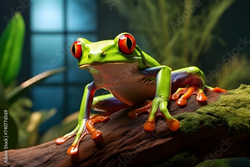 Green frog 