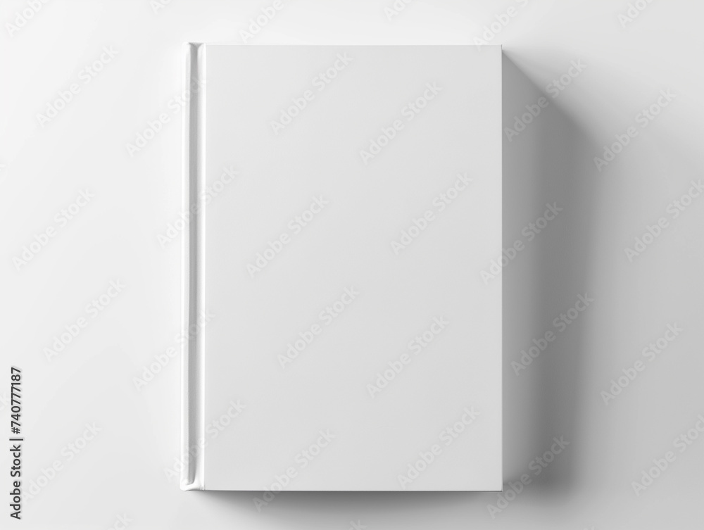 white book mockup white book mockup