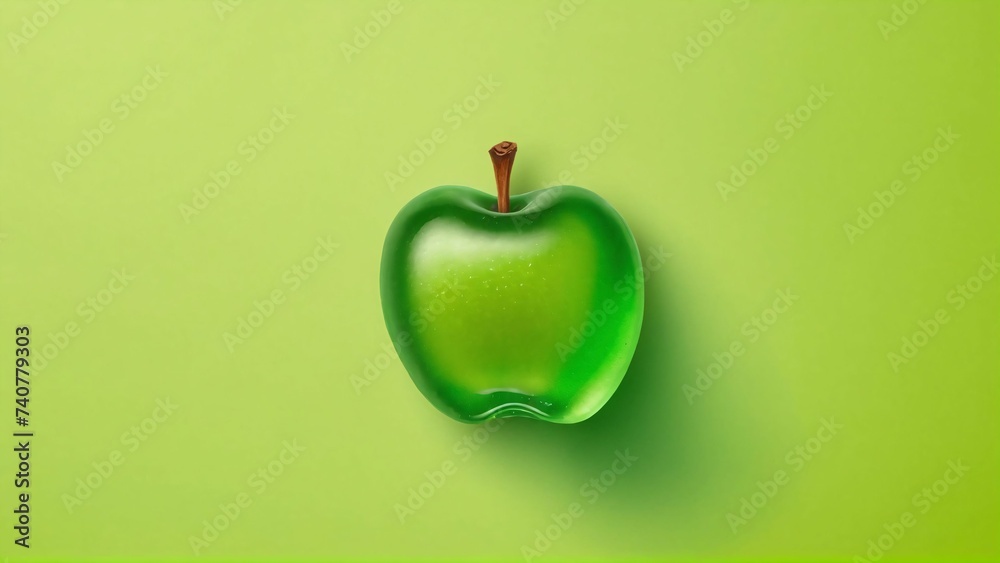 Obraz premium Colorful gummy candies. Soft gums in fruit shapes.