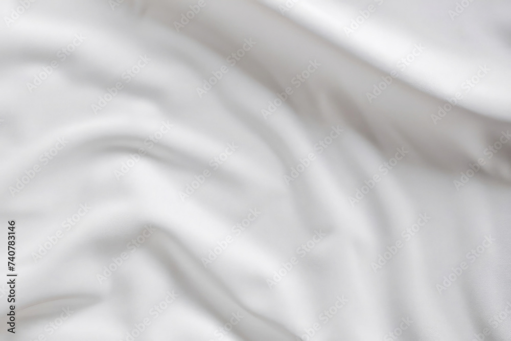 white silk background, satin texture, waving textile