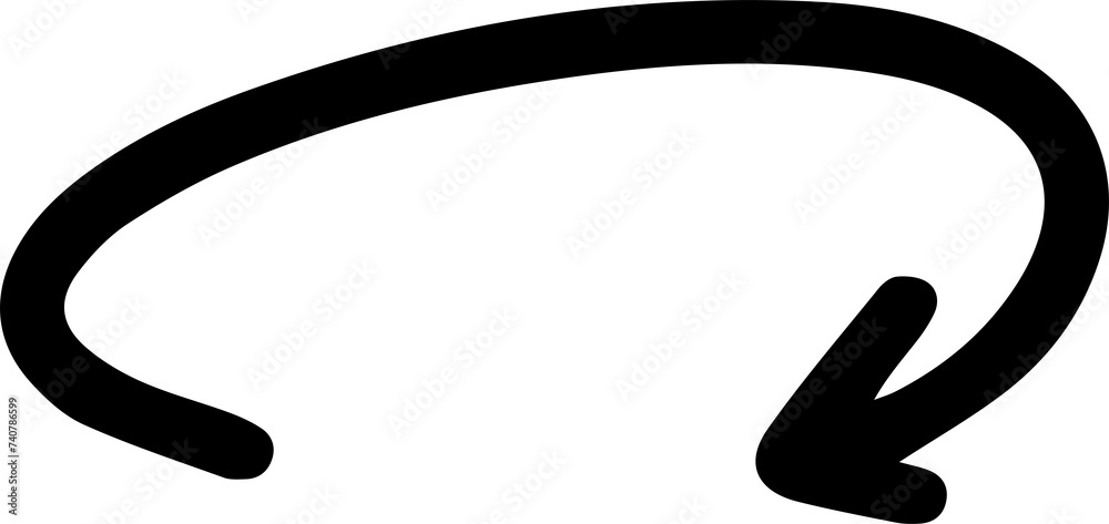 Set of arrows hand drawn. Sketch doodle style Set of arrows hand drawn. Sketch doodle style