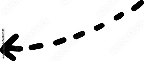 Set of arrows hand drawn. Sketch doodle style