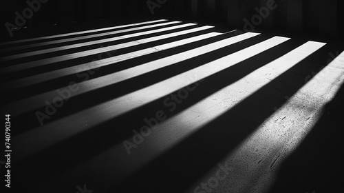 arte efeitos especiais sombra formas branca no fundo preto