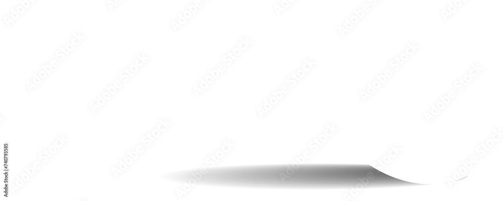White paper circle and shadow, labels, banners, icons White paper circle and shadow, labels, banners, icons