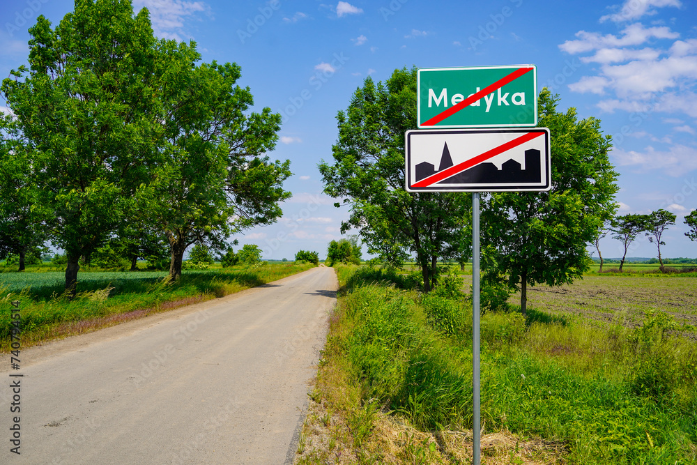 medyka village at the border between Poland and Ukraine medyka village at the border between Poland and Ukraine